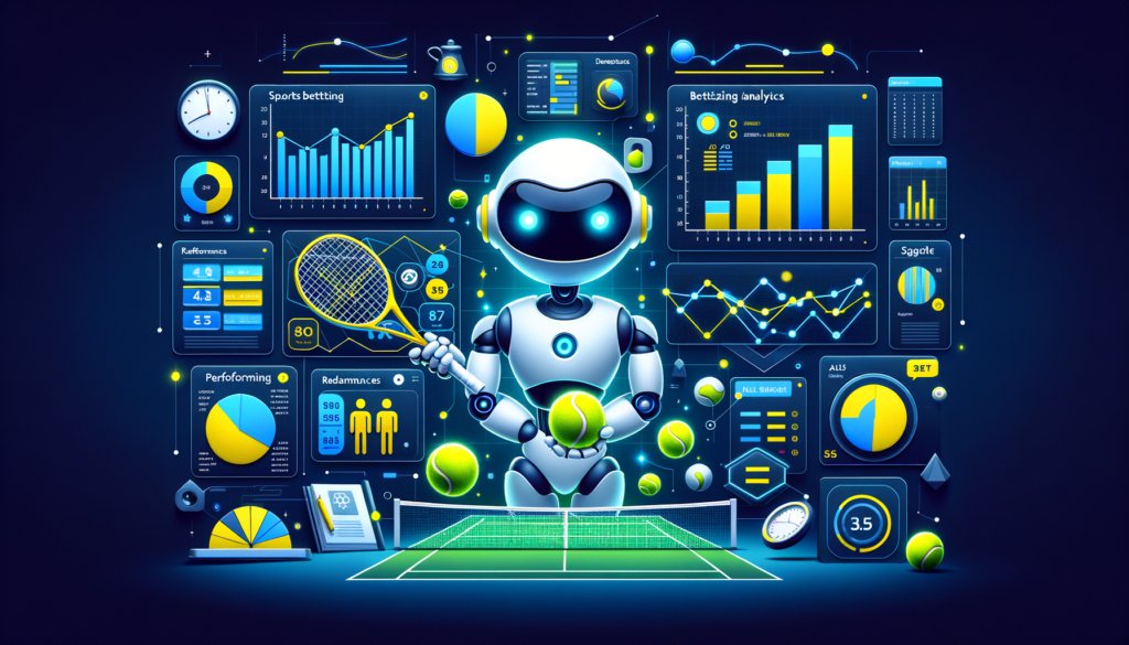 AI sports betting analytics illustration for 2026 Madrid Open Finals Expert Predictions and Top Betting Picks